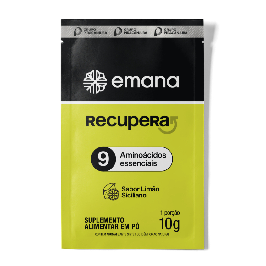Emana Recupera Pós-Treino Limão Siciliano em Oferta na Shopee
