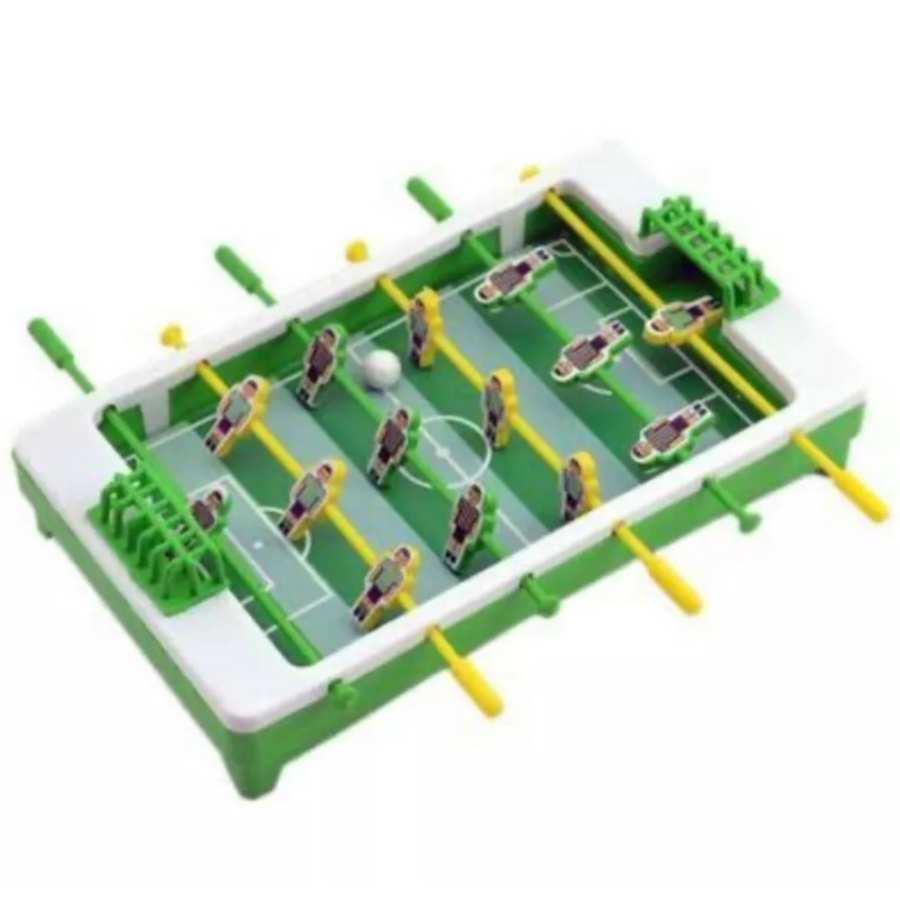 Brinquedo Infantil Jogo Mini Totó Pebolim Jogo De futebol Seleção Brasileira 18CM X15 CM