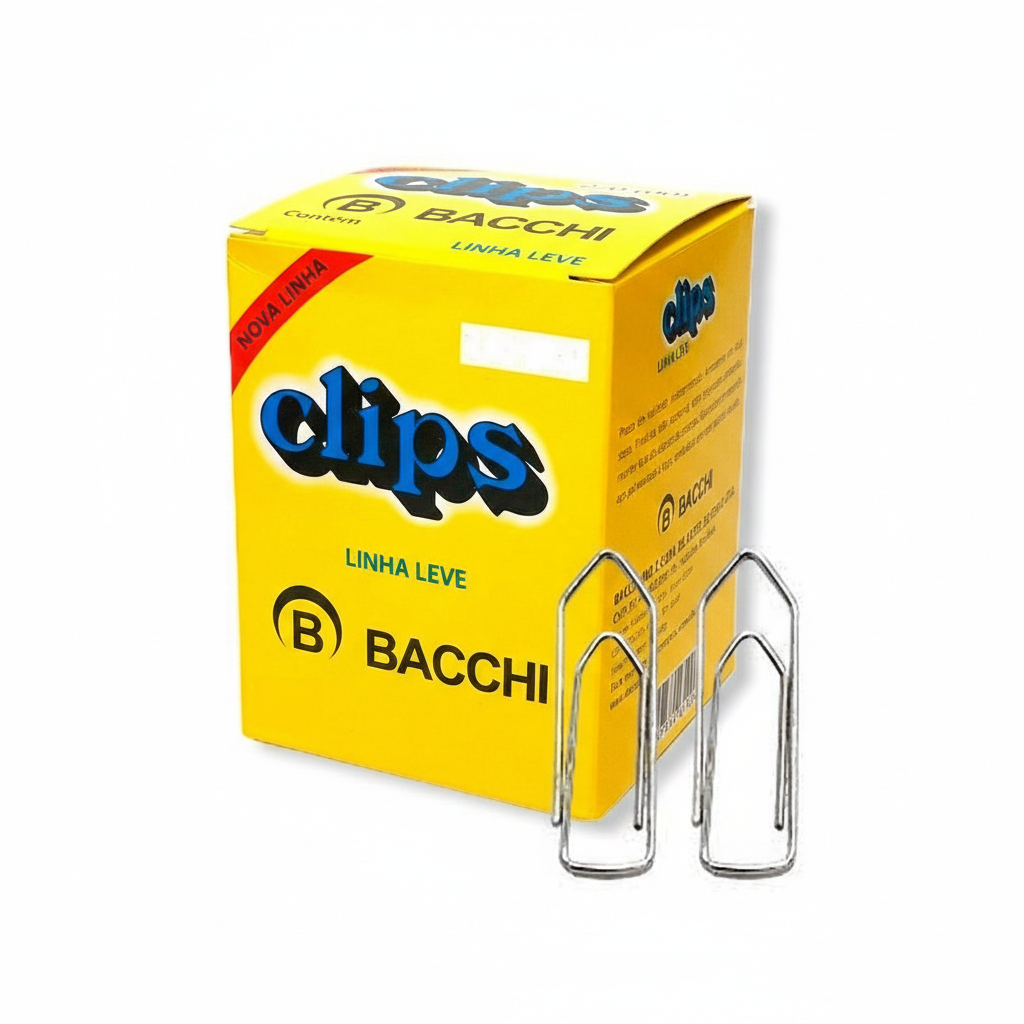 Clips Aço Galvanizado - Bacchi - Numeros - 1/0 - 2/0 - 3/0 - 4/0 - 6/0 - 8/0 - 10/0 Escolha