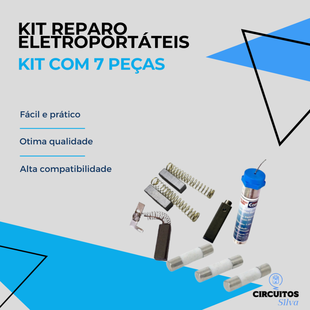 Kit de Reparo para Eletroportáteis