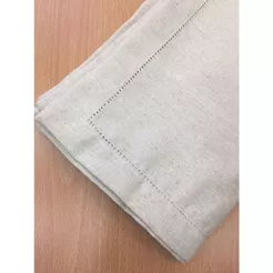 40x40 Kit 8 pecas 100% linho tecido cru rustico chic guardarnapo ponto ajour ponto palito bordado mesa posta fabricante.