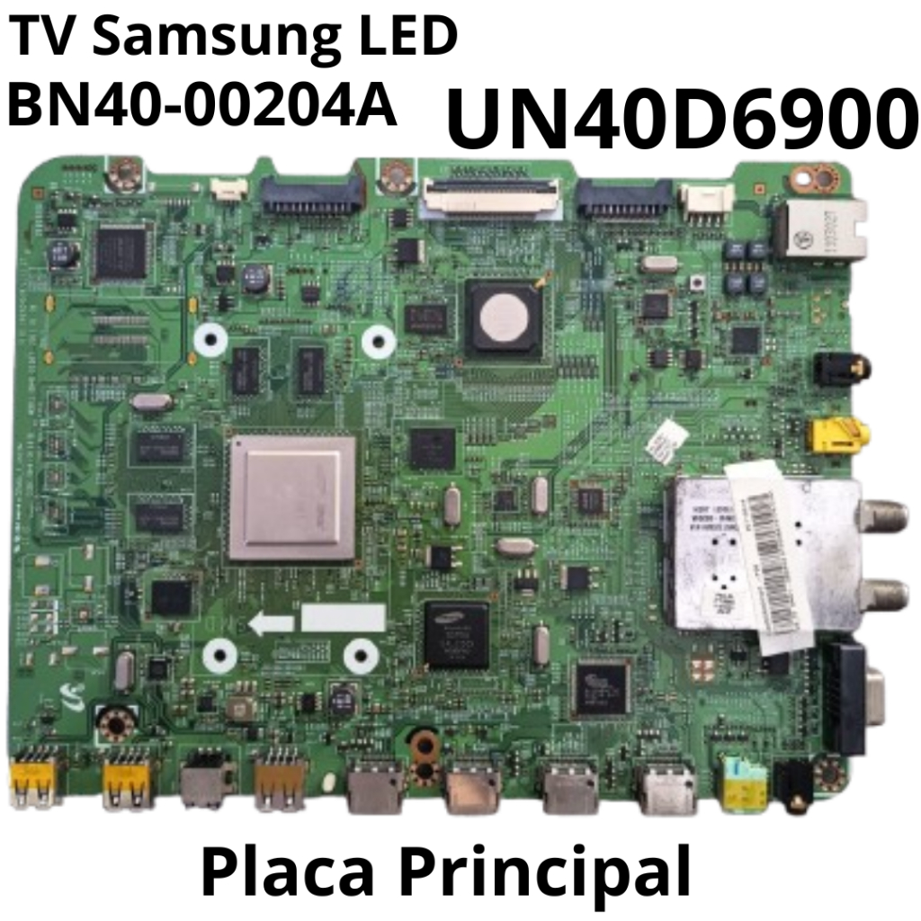 3004 Placa principal para tv Samsung LED Modelo: UN40D6900