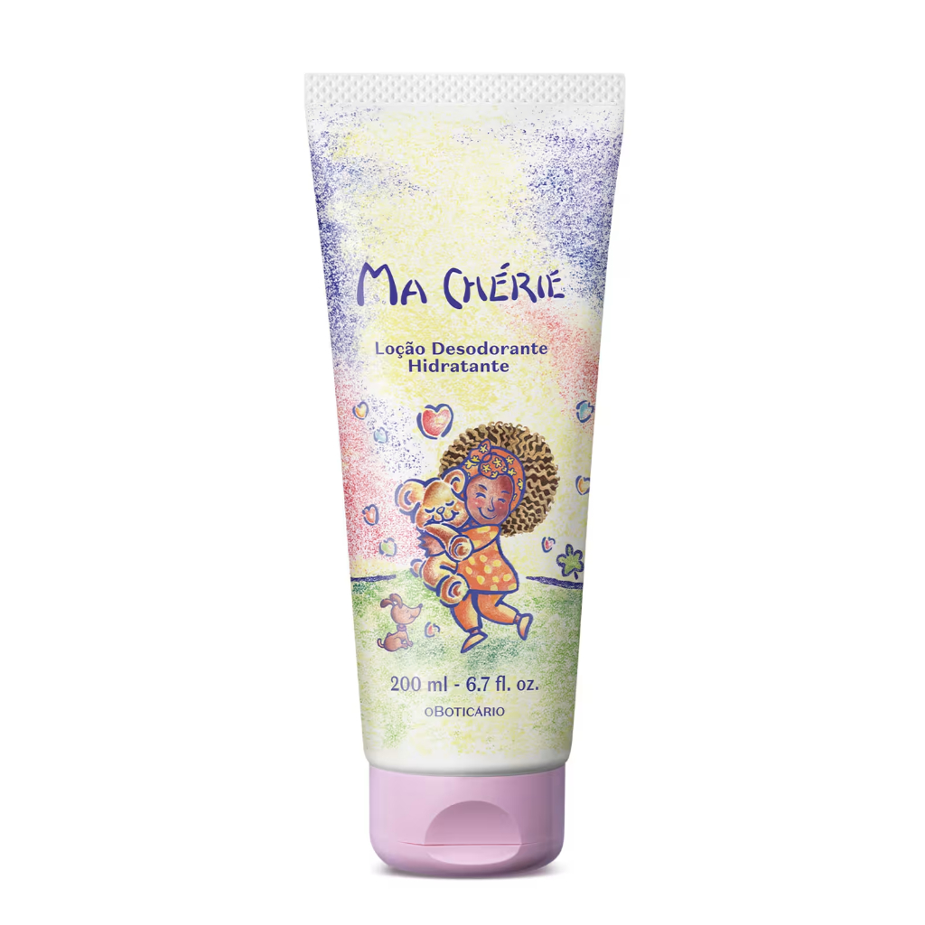 OBOTICARIO Loção Desodorante Hidratante Ma Chérie 200ml- PRODUTO ORIGINAL