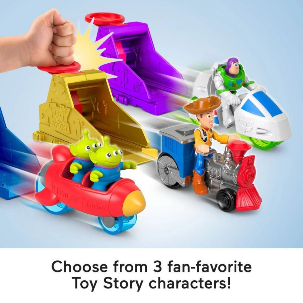 Toy Story 4 - Imaginext Boneco com Carrinho e Lançador