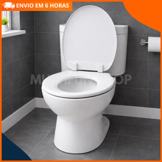 Assento Sanitário Almofadado em Esponja e PVC Confortável, Fácil Limpeza e Instalação Rápida – 42x36cm em Oferta na Shopee
