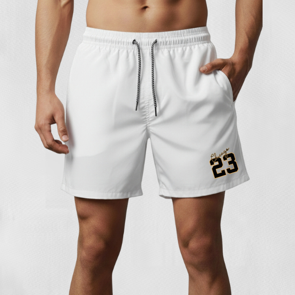 Bermuda Elastano Masculina Esportiva - C.C.G23 01 - Academia Corrida com Elástico na Barra da Cintura e Secagem Rápida