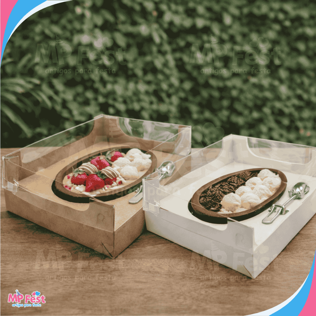 5 Caixas Ajustáveis Ovo de Páscoa 150 a 500g - Embalagem Para Ovos MF em Oferta na Shopee