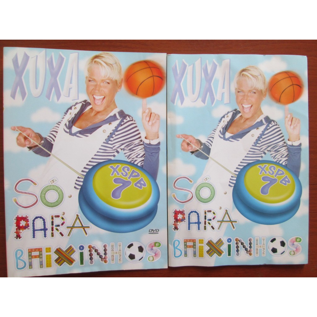 DVD / XUXA / Xuxa Só Para Os Baixinhos 7 / XSPB 7 / + Encarte de 10 Paginas / Original / Impecável