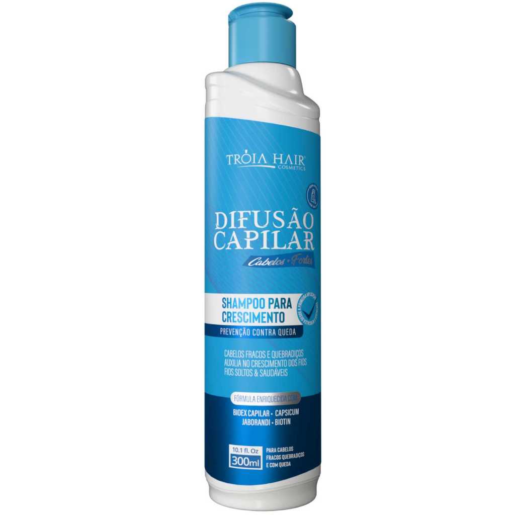 Shampoo Para Crescimento Difusao Capilar 300g Troia Hair