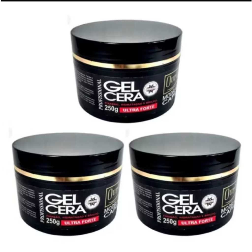 Gel Cera Capilar Ultra Forte Ouribel 250g ORIGINAL