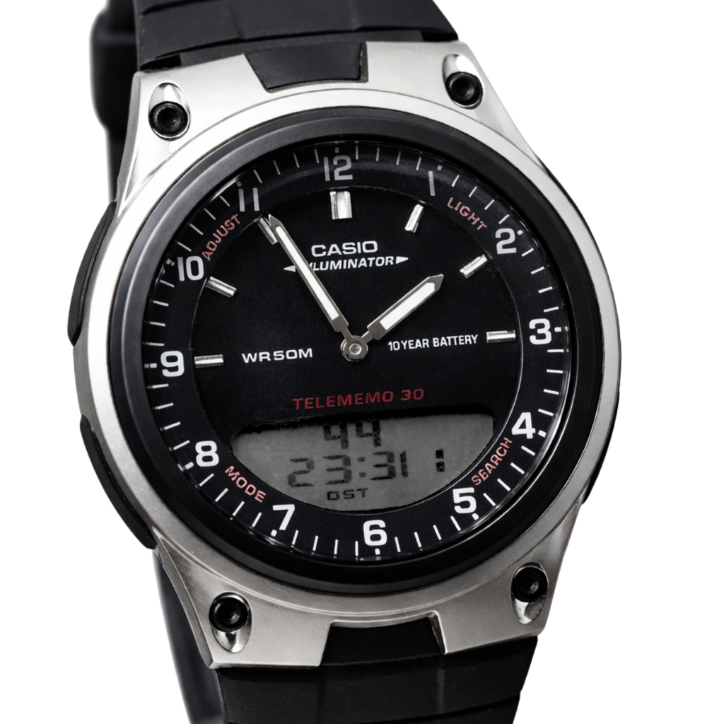 Relógio Casio Analógico e Digital Masculino AW-80-1AVDF em Oferta na Shopee