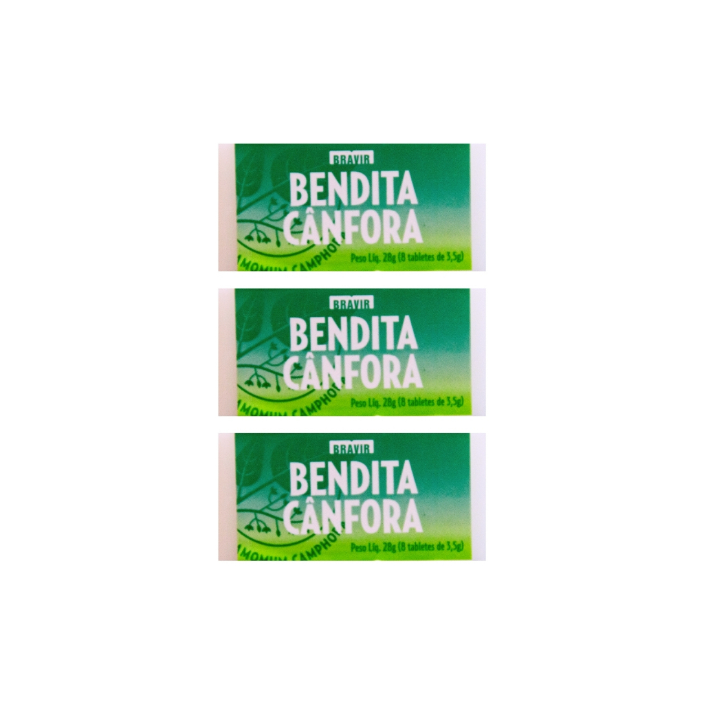 BENDITA CÂNFORA Estojo 28g KIT com 3/6