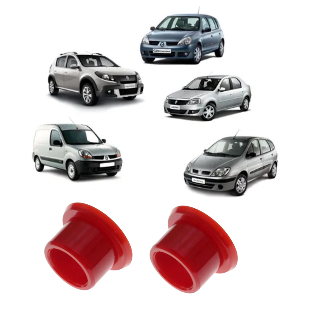 Par Bucha reparo inferior Alavanca Cambio Logan/sandero/clio/kangoo/scenic