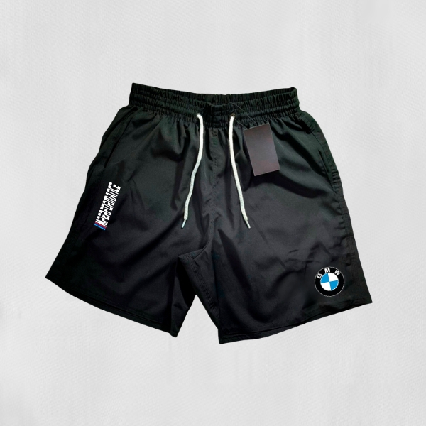 Bermuda Mauricinho Tactel Masculina Esportiva - BMW 02 - Academia Corrida Conforto e Estilo Tactel Grosso Elástico n