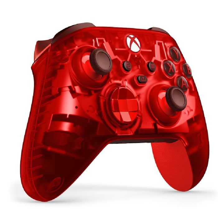 Controle Microsoft Xbox Sem Fio Pulse Cipher Special Edition Vermelho