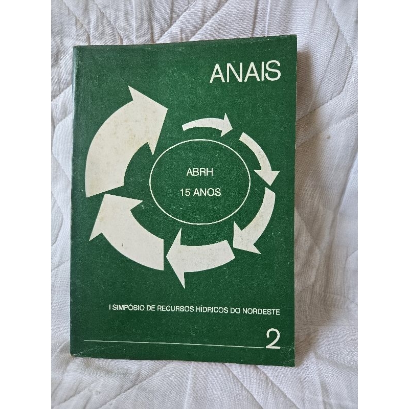 ANAIS, SIMPÓSIO DE RECURSOS HÍDRICOS DO NORDESTE