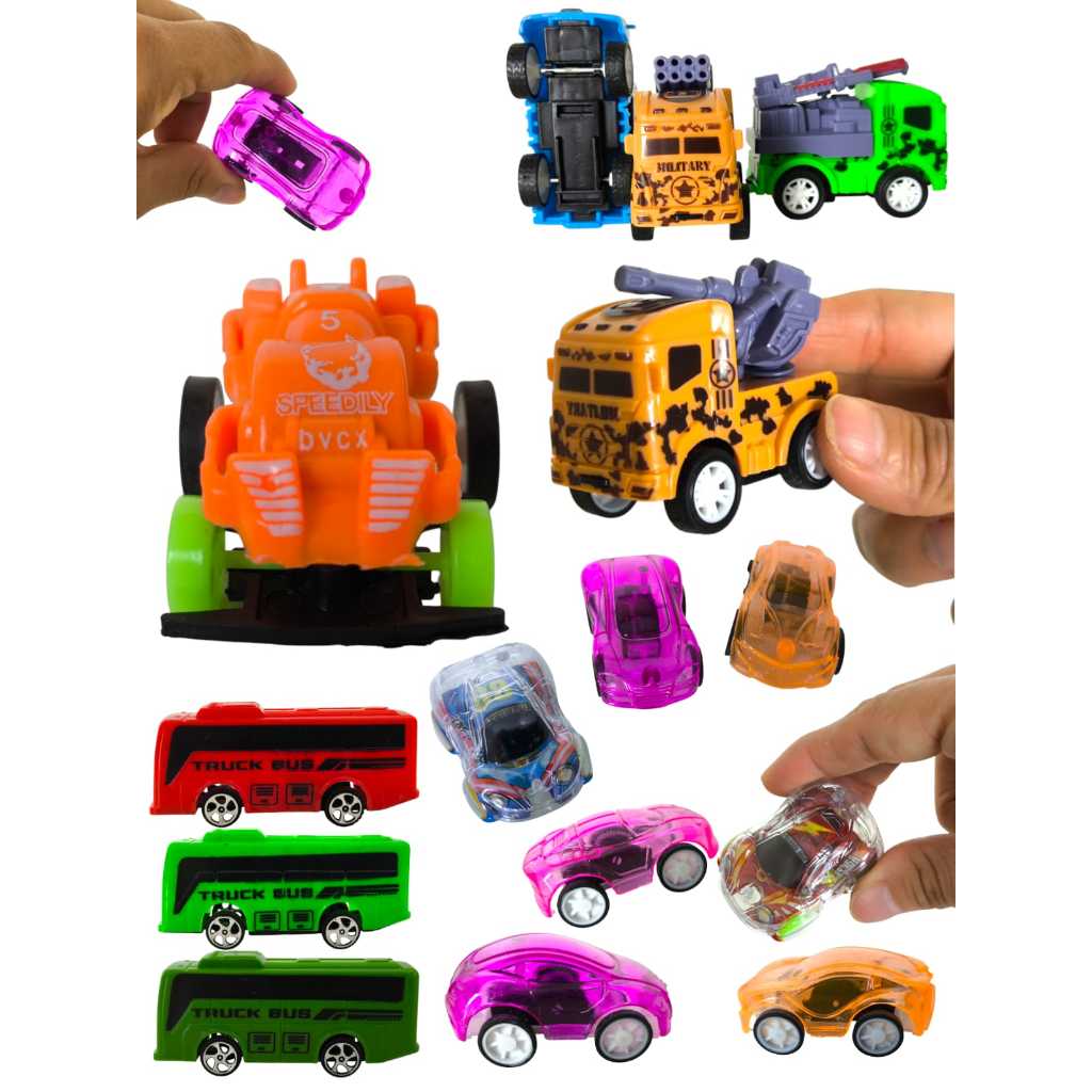 Kit 24 Carrinho Fricção Caminhão Colorido Pull Back Para Kit Festa Lembrancinha Criança Prenda em Oferta na Shopee
