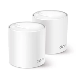 TP-Link Deco X50 (2 un.) Mesh Wi-Fi 6 AX3000, Dual band, cobre até 420 m², 150 dispositivos