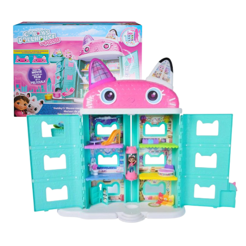 Playset Casa da Gabby'S Dollhouse O Filme Com Interações e Acessórios - Sunny Brinquedos