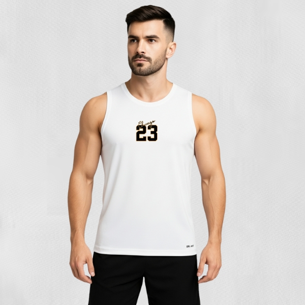 Regata Dry Fit Masculina - C.C.G23 01 - Academia Corrida Tecnologia Dry Fit Elasticidade Superior Conforto Térmico