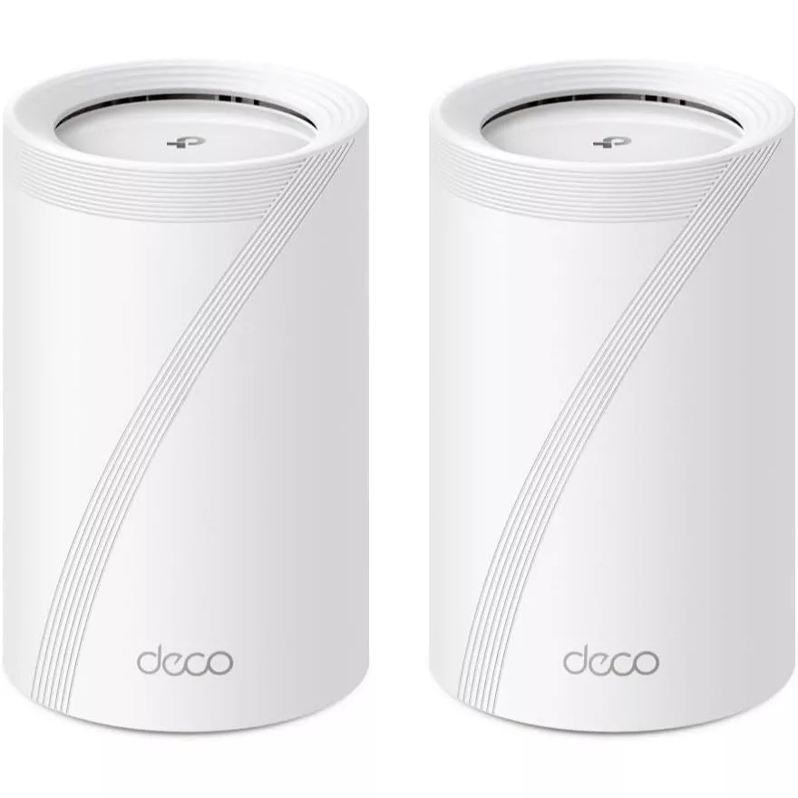 TP-Link Deco BE65 (2 un.) Mesh Wi-Fi 7 BE11000, Tri-band, cobertura até 420 m², 200 dispositivos