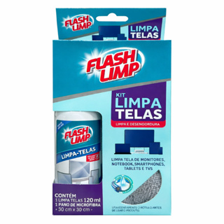 Kit Limpa Telas Celular Notebook Computador Tv Flash Limp em Oferta na Shopee