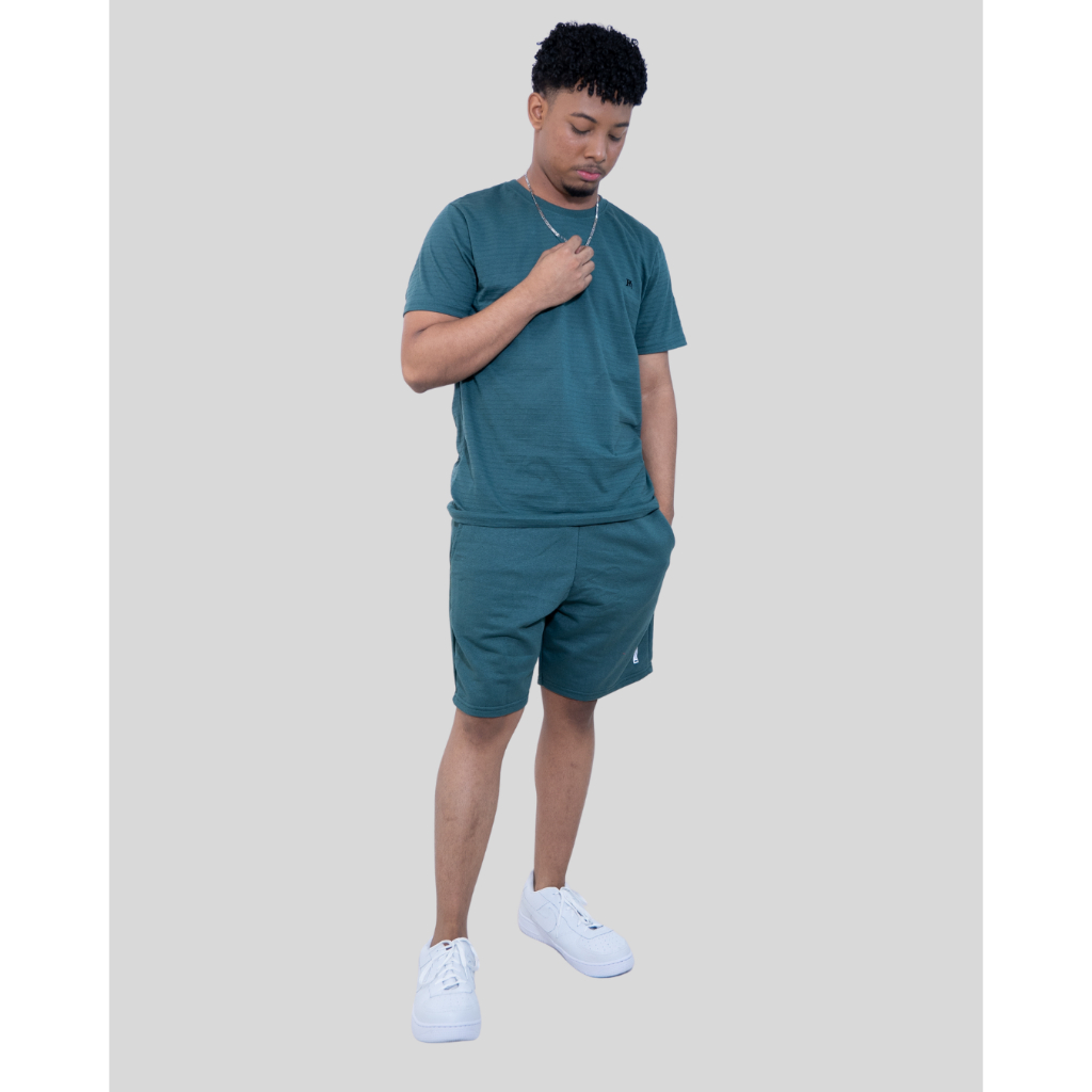 Bermuda Masculina de Moletom Desayner com Cós Elástico