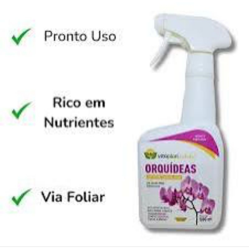 Fertilizante foliar para orquídeas pronto para uso. 500ml.