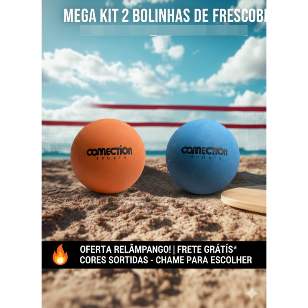 KIT 2 Bolas Frescobol Fisioterapia Pets | Macias, Resistentes e Versáteis | Melhor !