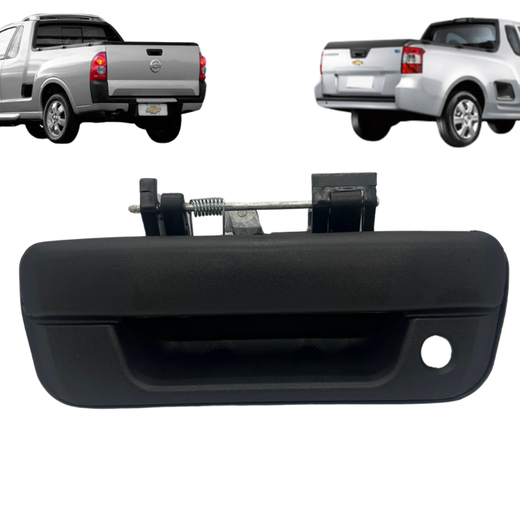 Maçaneta Externa Puxador Gatilho Fechadura Tampa Traseira Montana Com Furo G1 G2 2003 Até 2021 em Oferta na Shopee