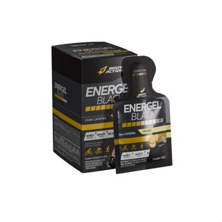 Energel Black com Cafeína (10 sachês) - Bodyaction em Oferta na Shopee