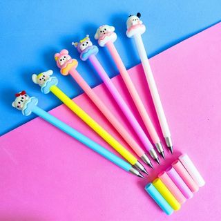 Lápis Infinito Turma Sanrio Colorido - Papelaria Fofa / Lápis Eterno / Turma Hello Kitty / Sanrio