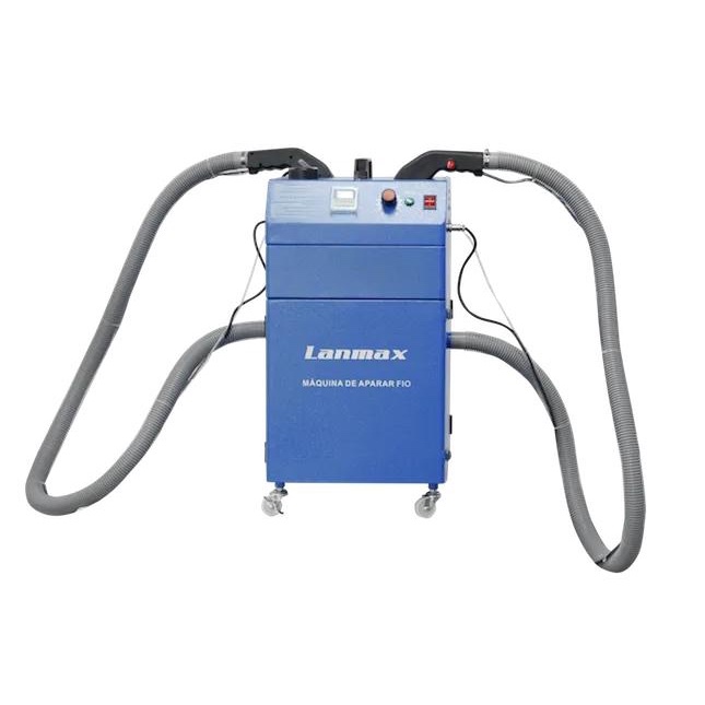 Máquina de Arremate Lanmax 2 Cabeças Direct Drive - Lanmax Cortar Fio Linha