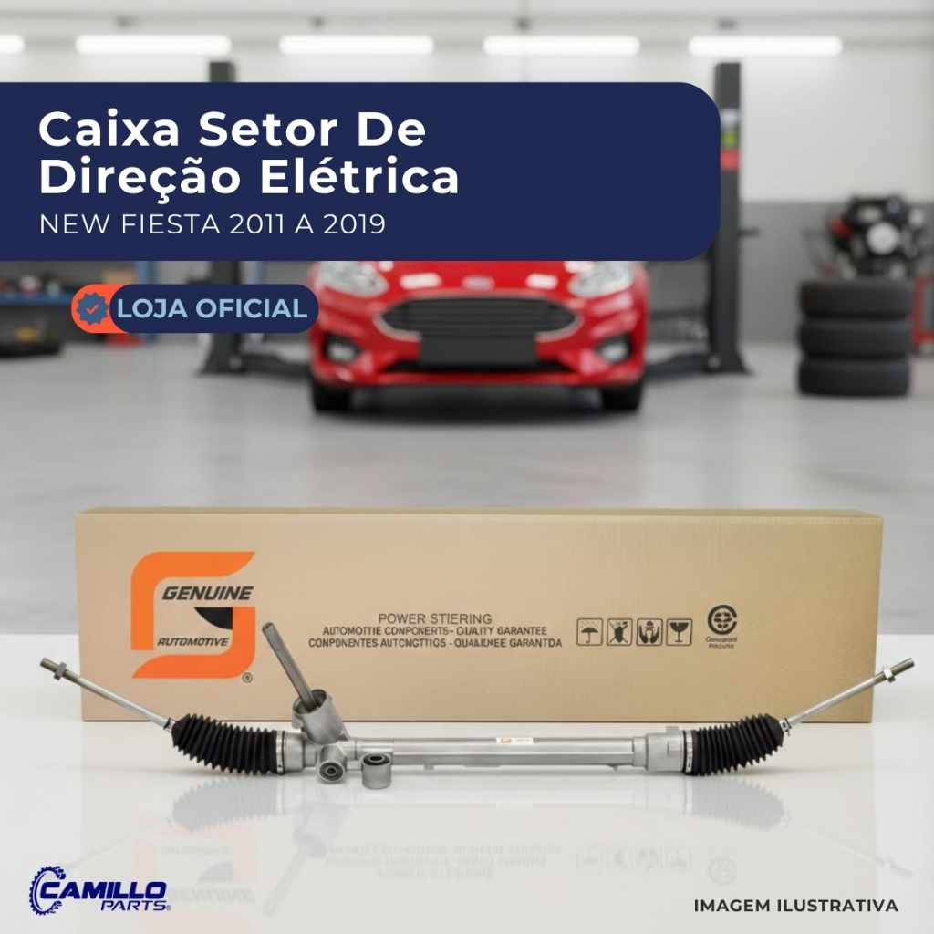 Caixa Direção Elétrica Ford New Fiesta 2011 2012 2013 2014 2015 2016 2017 2018 2019 Reposição Qualidade Original em Oferta na Shopee
