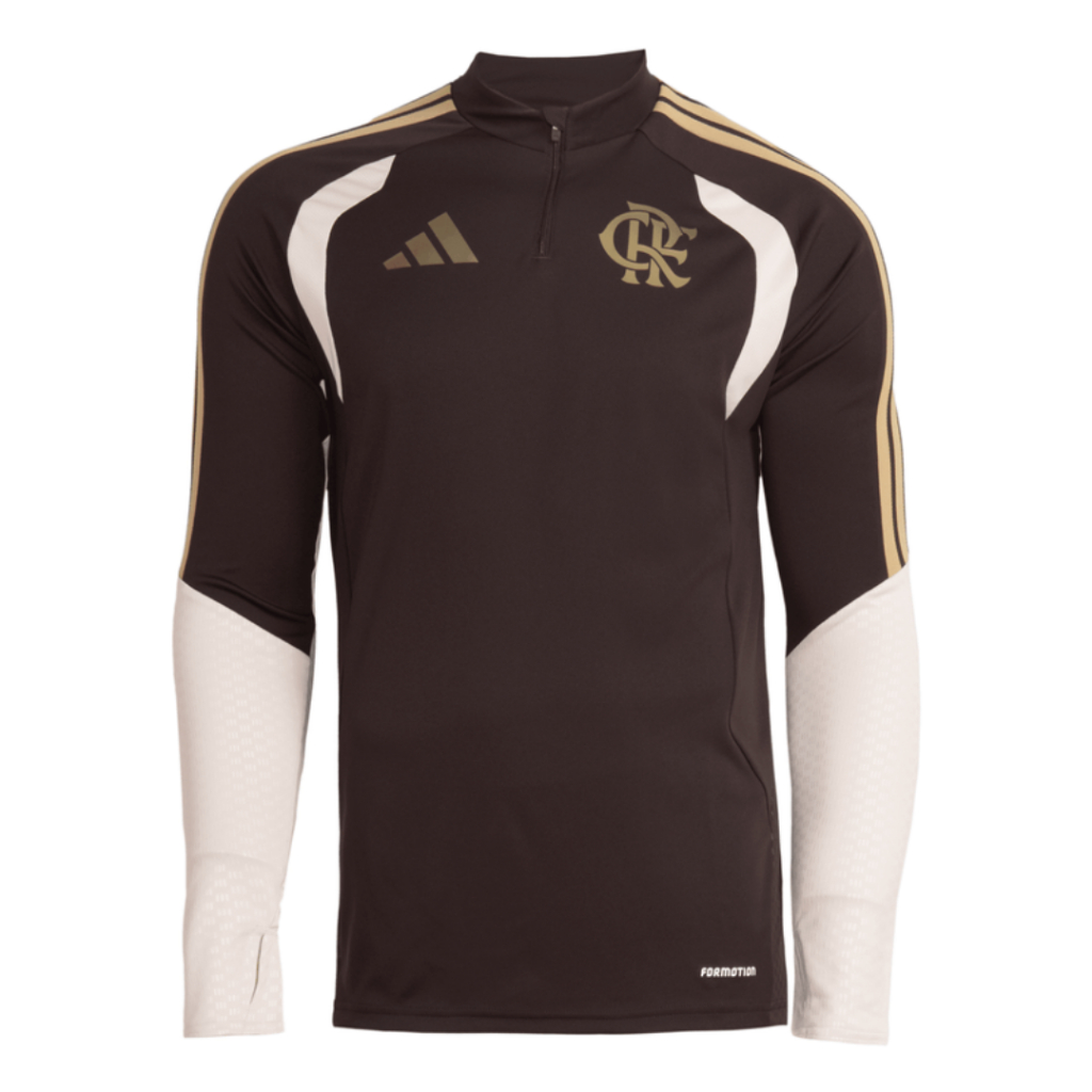 Jaqueta Flamengo Treino Atleta Adidas 2026