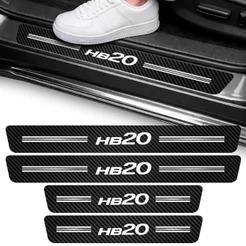 Kit Soleira Hb20 Adesivo Hb20S Vinil Hatch Proteção Hb20X 4 Portas Sedan Resistente Riscos