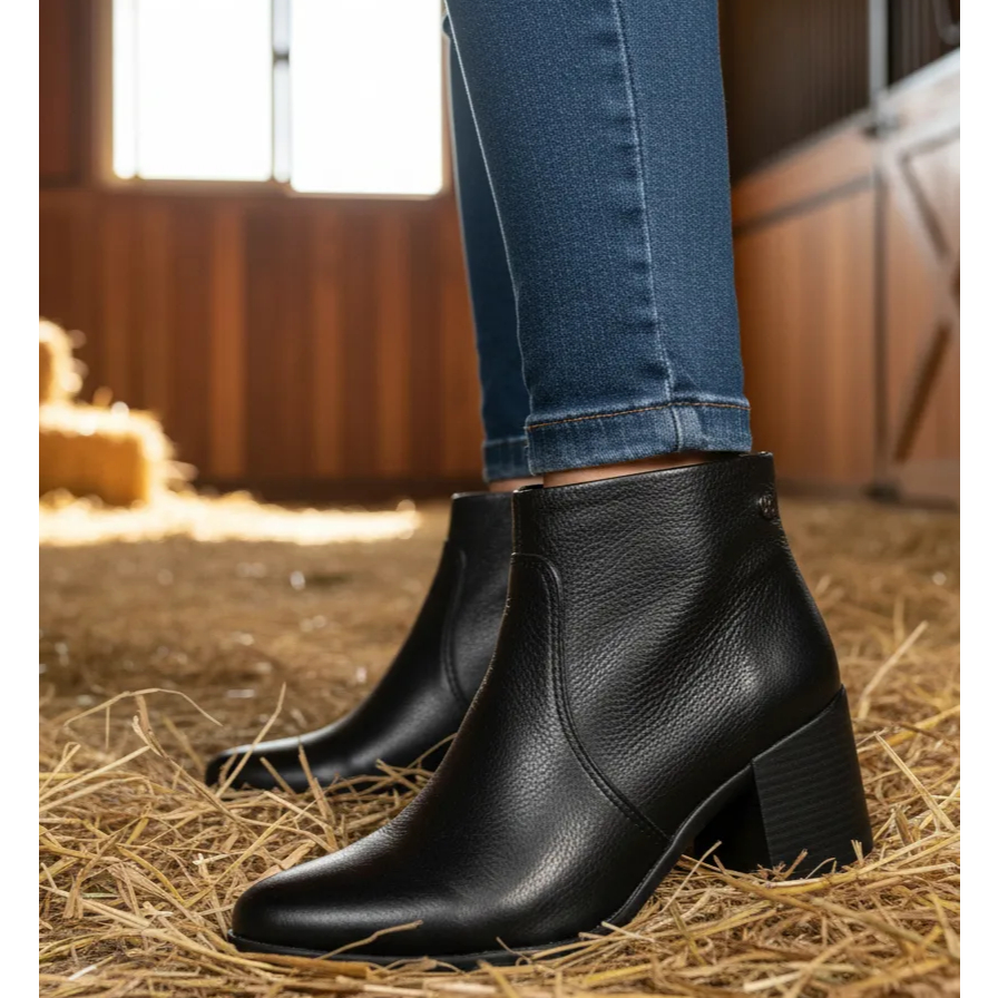 Bota Cano Curto Feminina Couro Bottero 314721 em Oferta na Shopee