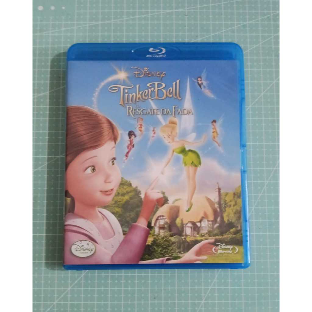 Blu-ray Tinker Bell e o Resgate da Fada Original Usado Excelente