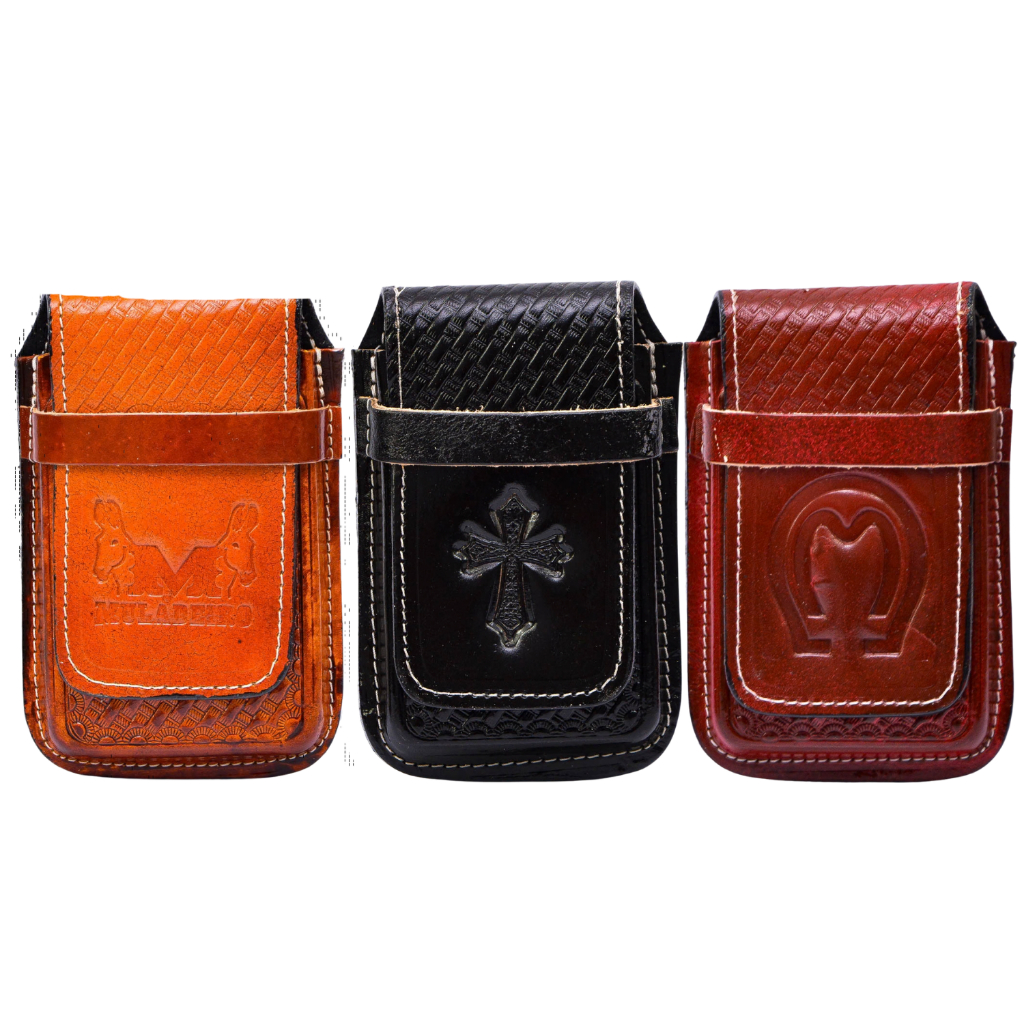 Bainha de Celular Universal Forrada Feita em Couro Legítimo Country Muladeiro Rustico Dura em Oferta na Shopee