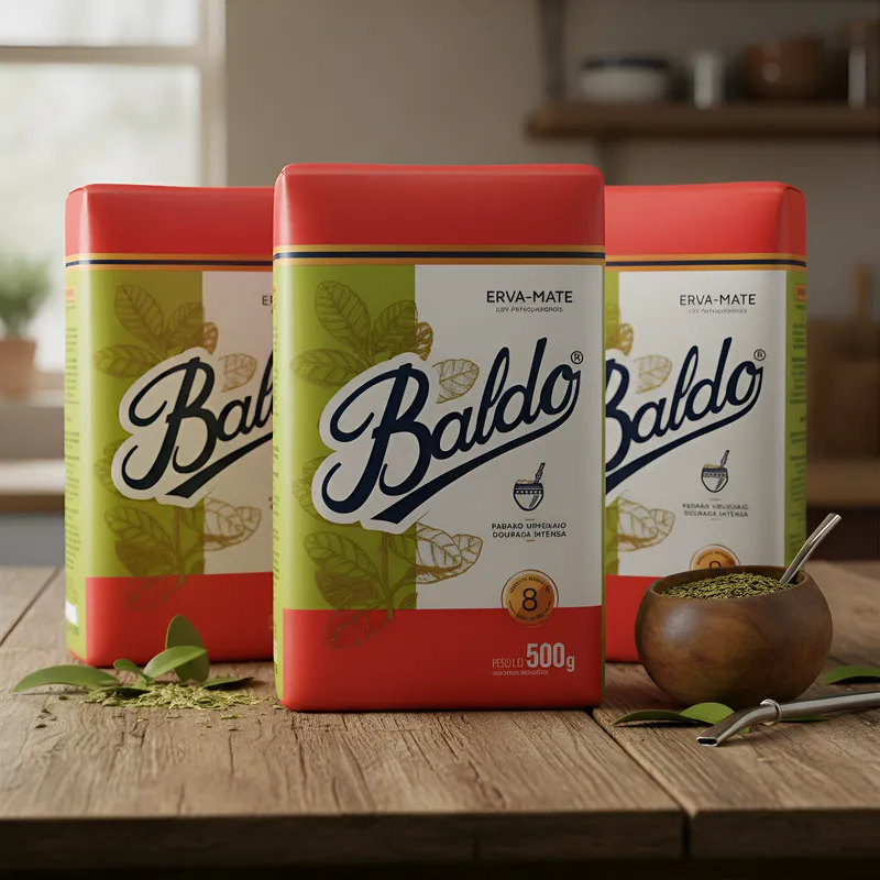 Kit 3 Erva Mate Baldo Beneficiada 500g Uruguaya Mate