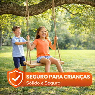 Balanço de Madeira Maciça Escolha A Opção Ideal em Oferta na Shopee