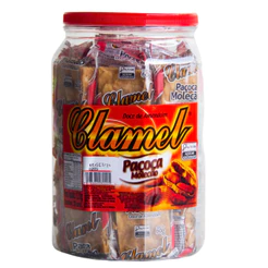 Paçoca Molecão C/20 Unidades Clamel Doce de Amendoim | Lembrancinha Festa Junina Revenda