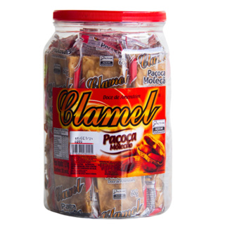 Paçoca Molecão C/20 Unidades Clamel Doce de Amendoim | Lembrancinha Festa Junina Revenda em Oferta na Shopee