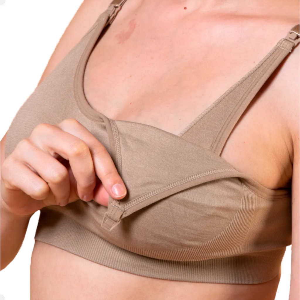 Sutiã Amamentação Com Bojo Removível Soutien Maternidade Reforçado