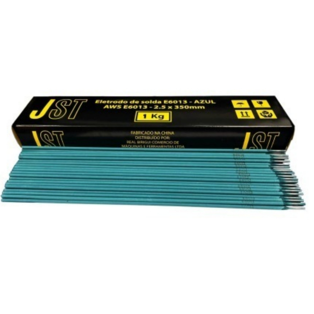Eletrodo Azul 6013 JST 2,5mm 1kg Solda Estruturas Metálicas