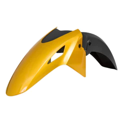 Paralama Dianteiro A + B CG 160 Fan Start Titan 2025 Amarelo Caju