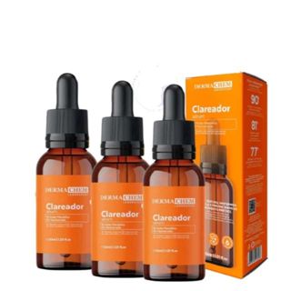 Kit 4 Sérum Clear Clareador 30ml Dermachem em Oferta na Shopee