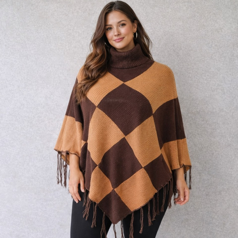Blusa Feminina de Frio Blusa de Frio Poncho