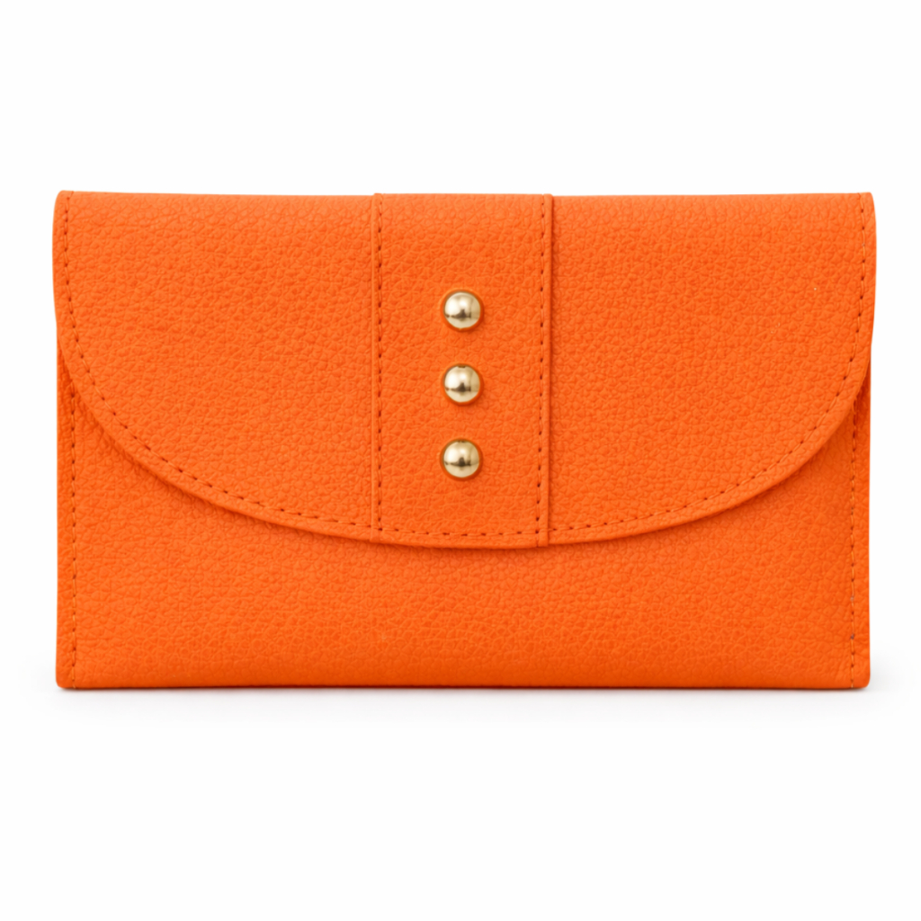 Carteira Feminina De Mão Necessaire Fecho De Imã Acessórios