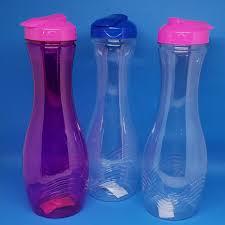 GARRAFA TULIPA CRISTAL GD C/TP AZUL - COMERCIAL B L FESTO UTILIDADE (NC)